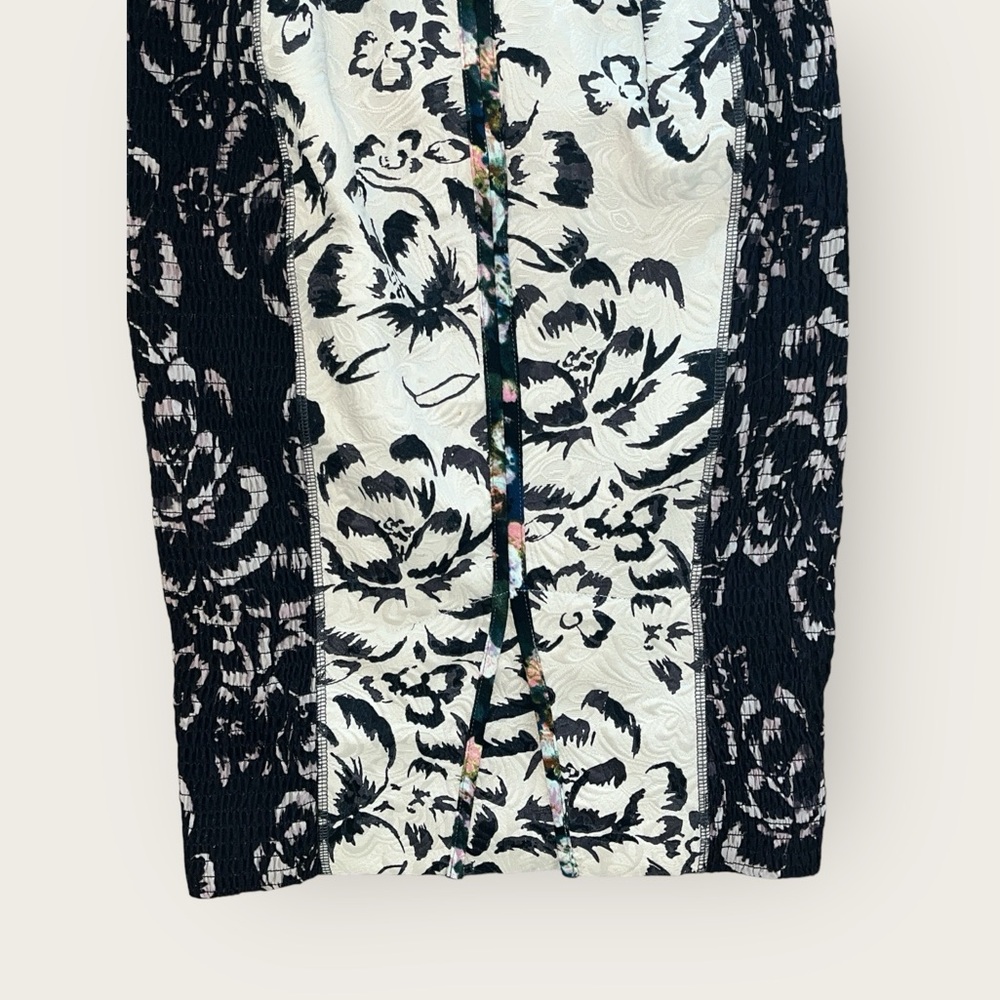 Byron Lars Multicolor Patterned Midi Dress - Picture 11 of 14